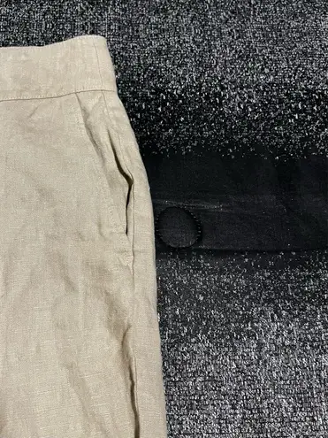 Boden USA Womens sz20-22R Boden 100% Linen wide leg capri pants 24" inseam