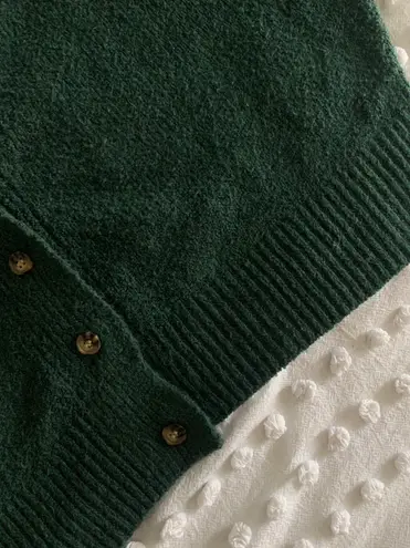 Love Tree Green Cardigan 