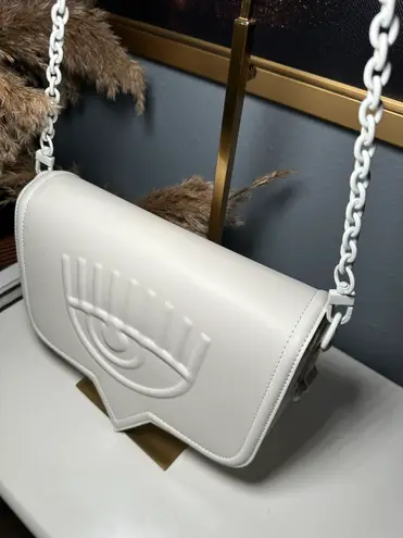 Chiara Ferragni AUTÉNTIC LOGO-EMBOSSED SHOULDER BAG SIZE BIG