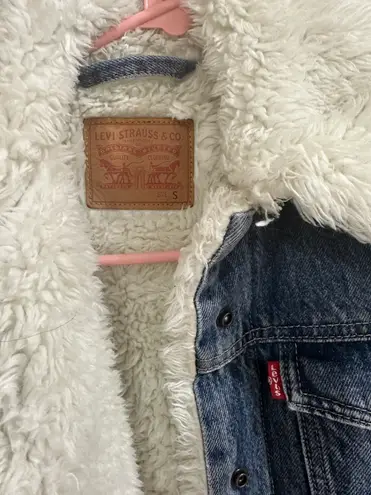 Levi's Sherpa-Lined Denim Trucker Jacket