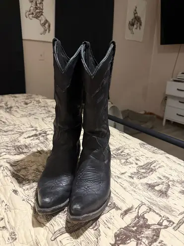 Cowboy boots Black Size 8 - Image 2