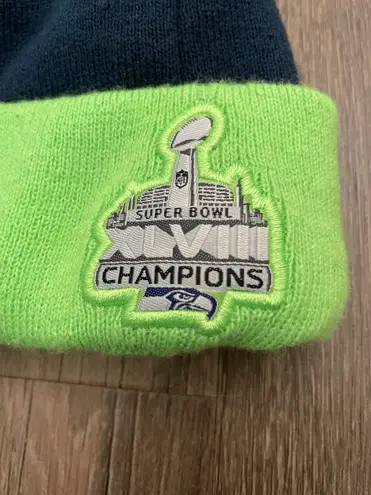NFL Seahawks  Beanie New Era Super Bowl Champions