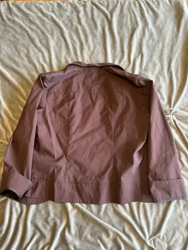 Coldwater Creek Women’s  brown blazer.  Size 16