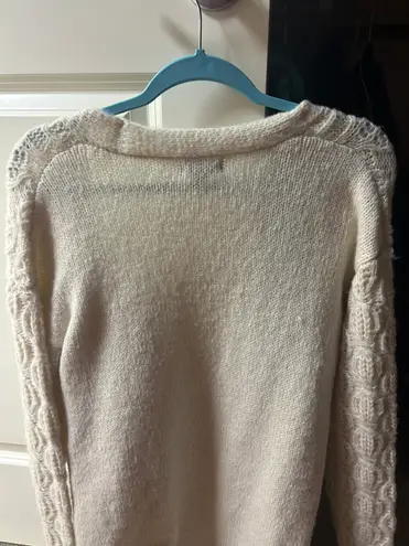 Pretty Little Thing Cream Oversized Knit Cardigan 