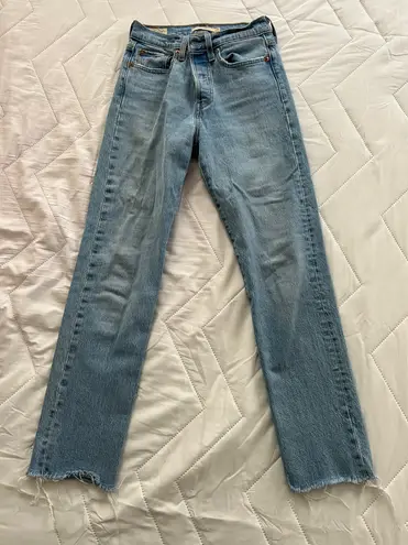 Levi's Denim Wedgie Straight Jeans