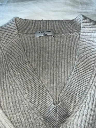 Aritzia Babaton Gray Wool Sweater