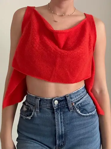 Free People Red Top