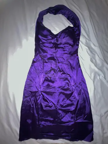 Morgan & Co Dark Purple Dress