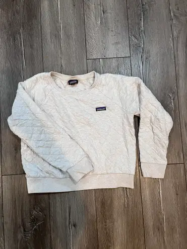 Patagonia women's cotton quilt crew best sale