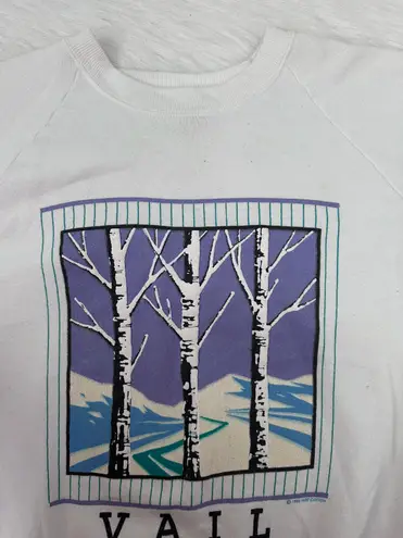 Fruit of the Loom Vintage 1985 Vail Colorado Crewneck Sweatshirt