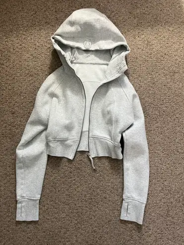 Lululemon Scuba Full Zip Cropped Hoodie