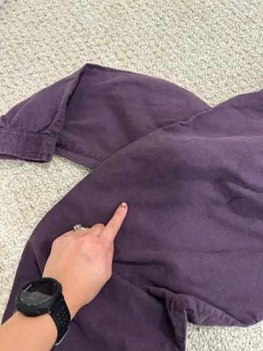 Santa Cruz purple overalls size small