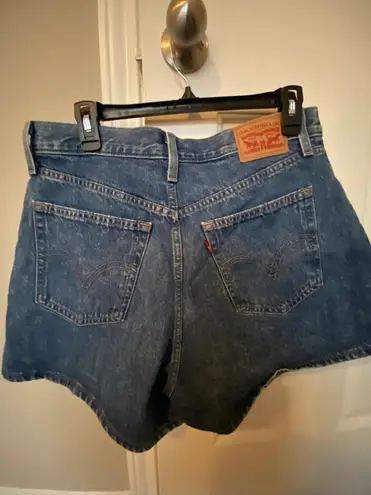 Levi's High Waisted Mom Shorts