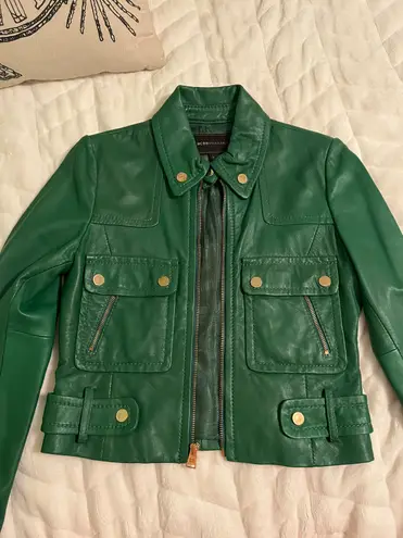 BCBGMAXAZRIA Leather Jacket