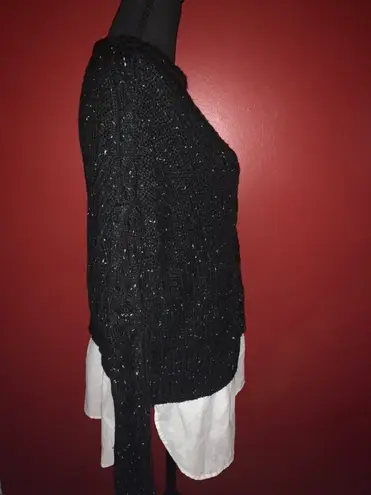 Primark  Women’s Sweater With Attached Button Down 