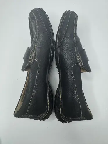 Born Shoes Born Classic Black Leather Loafers Size 9