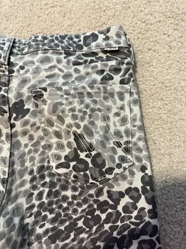 MOTHER Denim Mother Leopard Print Jeans