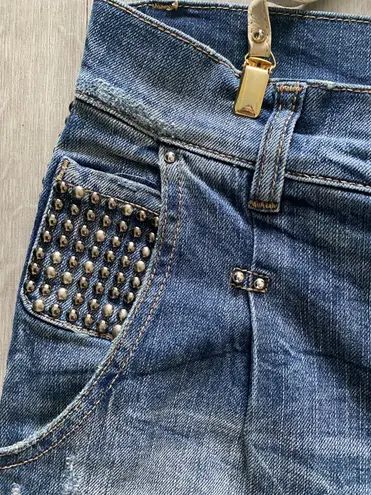MET Jeans with a MET suspender Blue Size 26