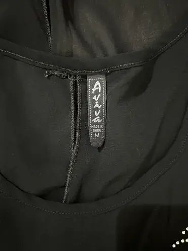 Aviva Sleeveless Sheer Beaded Design Tank Top Size Medium