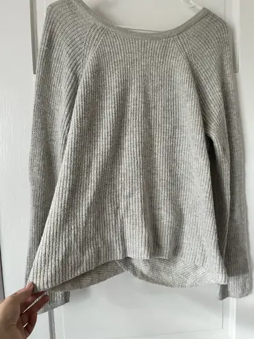 American Eagle Ballet Back Sweater