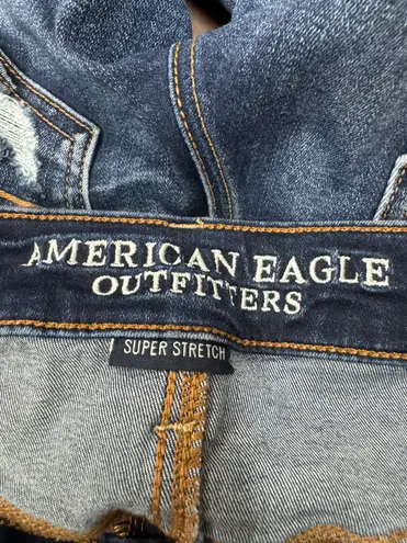 American Eagle Super Stretch AEO Denim Super Low Jeggings Size 4 Long