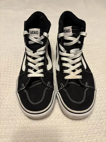 Vans Black and white platform  thumbnail 3