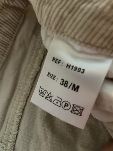 Outfitbook Ivory Corduroy Pants