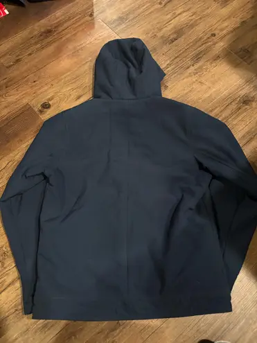 Hawke & Co. Superdry Men's Hooded Soft Shell Trekker Jacket, Eclipse Navy