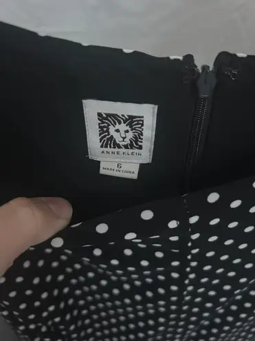 Anne Klein Poka dot Dress
