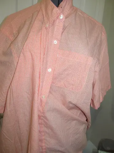 Saddlebred men’s short sleeve dress shirt size xxl