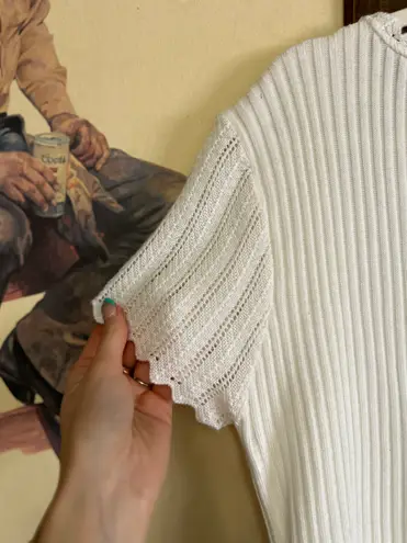 Vintage Short Sleeve White