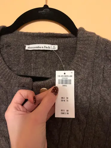 Abercrombie & Fitch Abercrombie cable crew cardigan