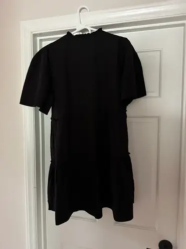 Mud Pie women’s black watson tiered dress