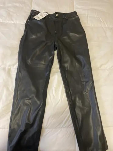 ZARA Faux Leather Pants