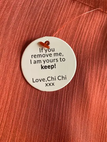 Chi Chi London Red Jaslene Dress