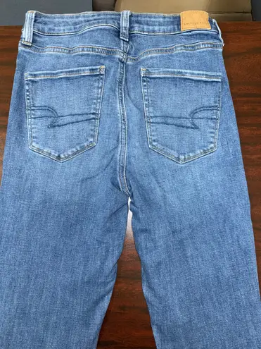 American Eagle Super Hi-Rise Jeggings Denim Jeans Size 6 Short