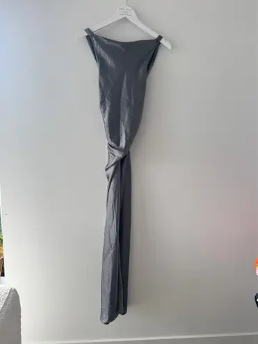 Reformation Casette Gray Dress