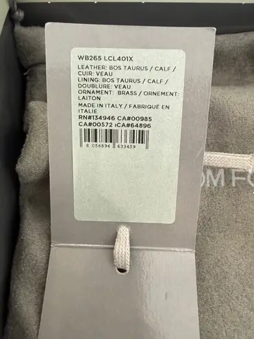 Tom Ford Croc Embossed Belt