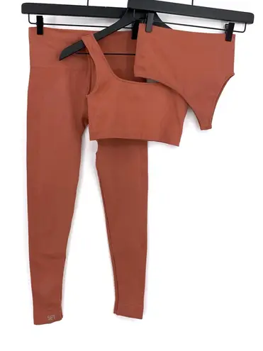 Set Active Scluptflex Leggings, Box Cut & One Shoulder Sports Bras Spritz M/S/S