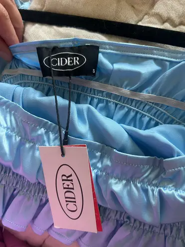 Cider  Crop Top Blue - Image 5