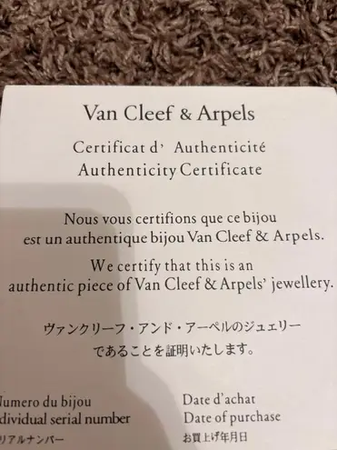 Van Cleef And Arples Black