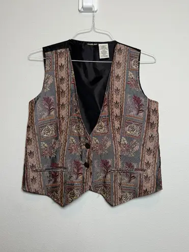 Vintage 90s Y2K Women's Patterned Vest