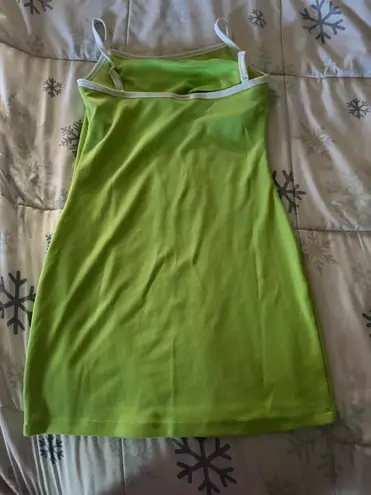 Jordan Nike  Slim Tank Dress Women's Lifestyle Casual Dress Size Medium Lime