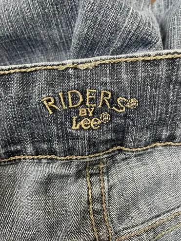 Riders By Lee Denim Capris with Button Pockets Size 12