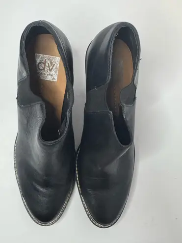 DV By Dolce Vita 'Carlin'Black Leather Booties Size 9.5 Black