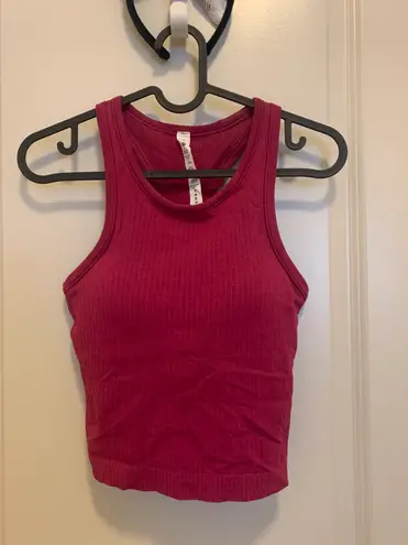 Lululemon Ebb to Street Cropped Racerback Tank Top