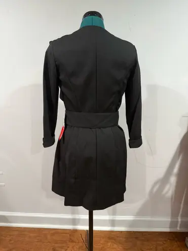 Mac Duggal NWOT 55692 Three Quarter Sleeve Ruffle Neck Dress