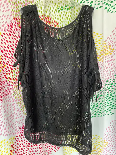 Cupshe Black Swimsuit Coverup