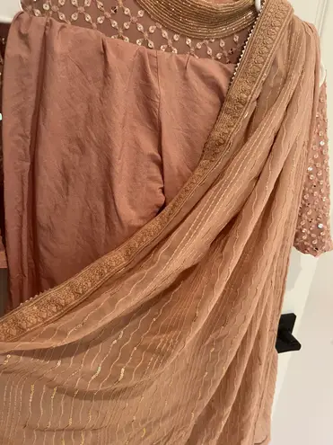 Anarkali Suit Pink Size XS