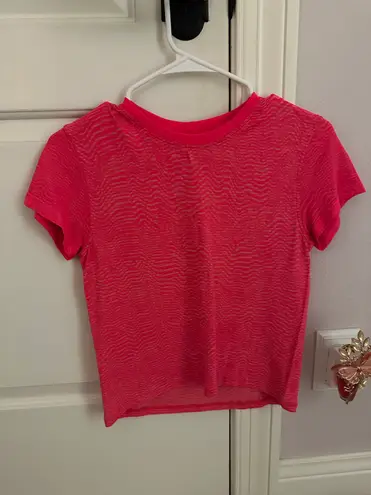 Lululemon Hot Pink Top